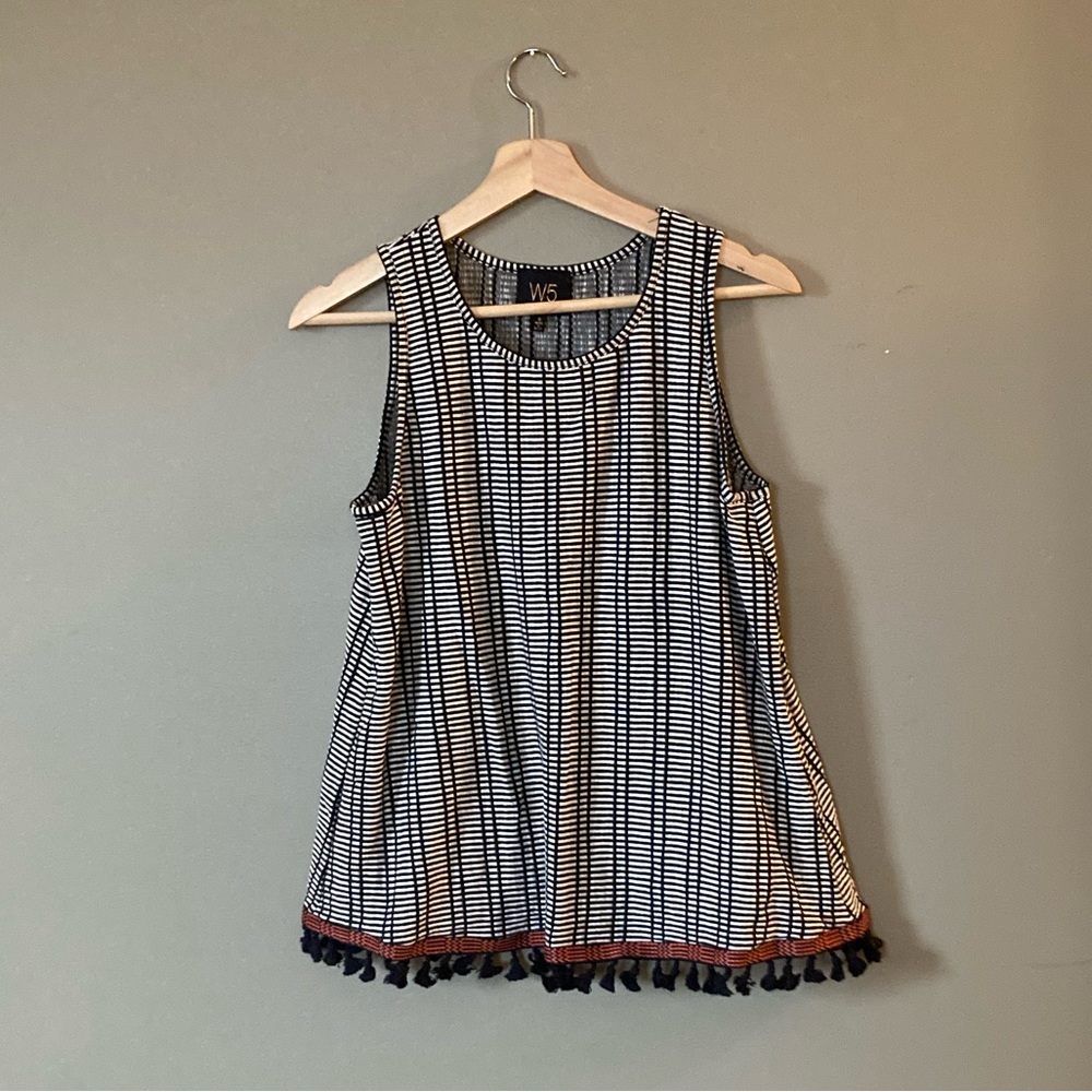 Tank Top with Tassels